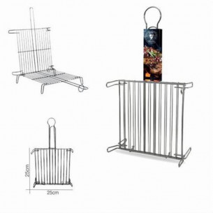 Parrilla de Acero Doble con...