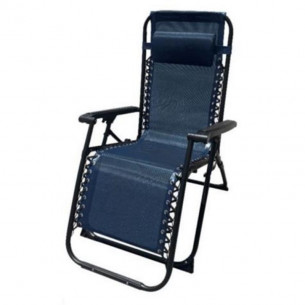 Tumbona Plegable Azul...