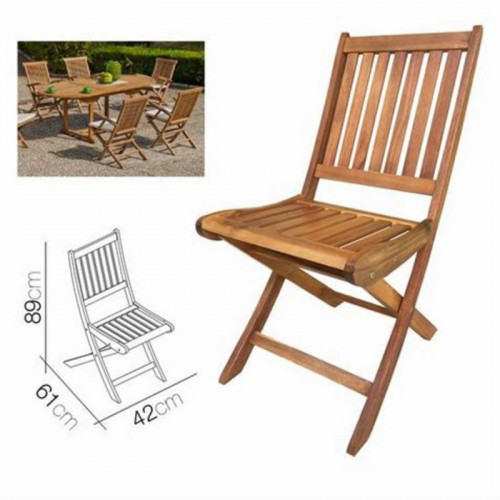 Silla de Madera Plegable Urban Living