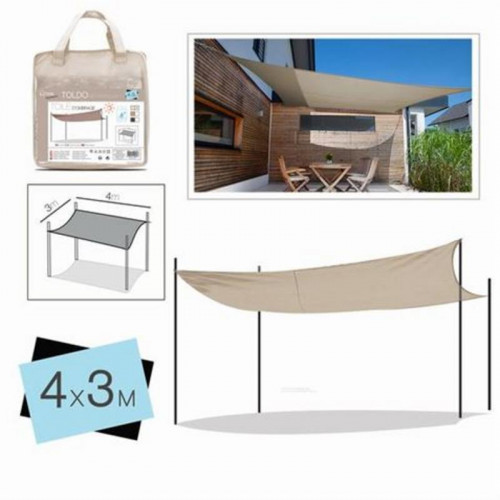 Toldo Rectangular con Bolsa 3x4...