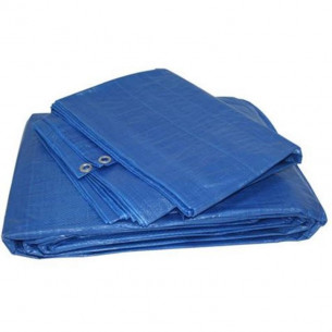 Toldo o Lona Azul con... 2