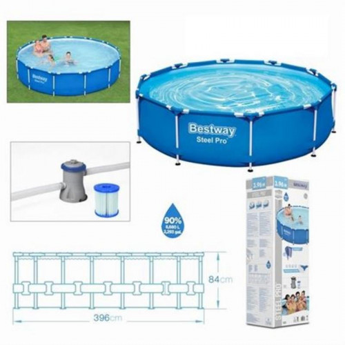 Piscina Desmontable Bestway Steel Pro...