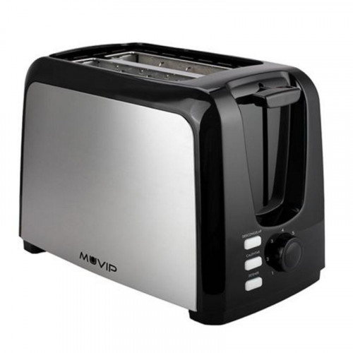 Tostadora de Pan Muvip Inox 750W con...
