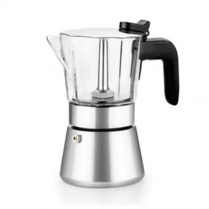 Cafetera Italiana de Acero...