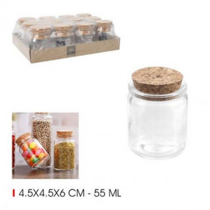 Tarro de Vidrio con Tapón...