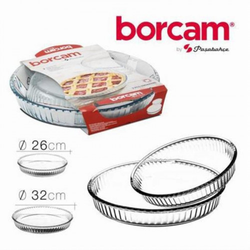 Set de 2 Fuentes para Tartas Borcam...