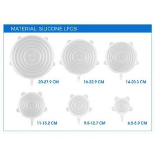 Set de 6 Tapas de Silicona... 2
