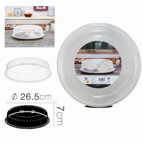 Tapa de Microondas Transparente 26.5...