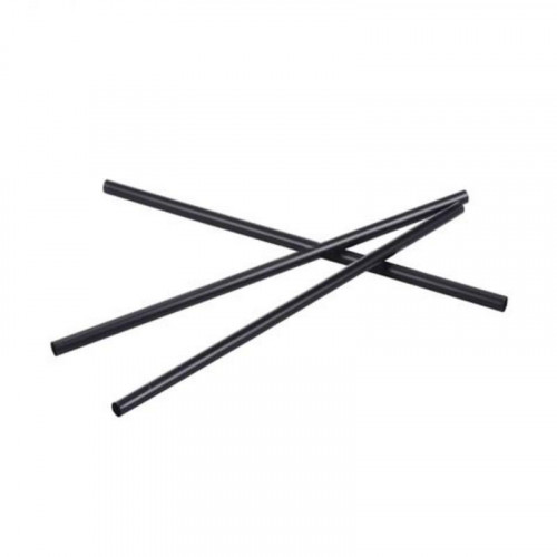 Pack 25 Cañitas Reutilizables Negras...