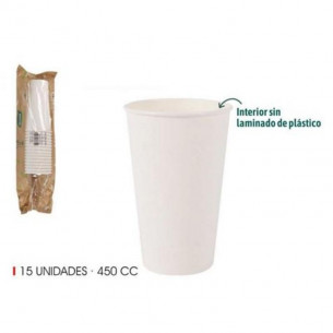 Set de 15 Vasos de Papel...