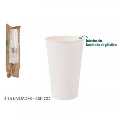 Set de 15 Vasos de Papel Compostables...