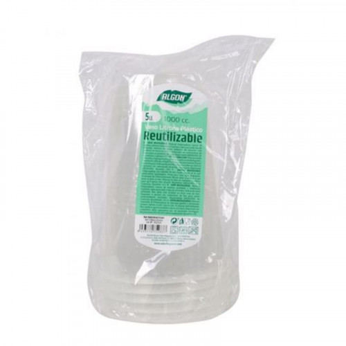 Set de 25 Vasos Reutilizables Algon...