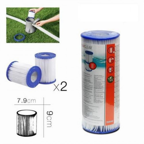 Repuesto de Filtro para Piscina Doble...
