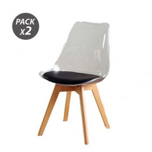 Conjunto de 2 Sillas de...