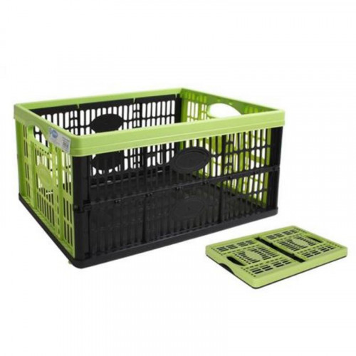 Caja Plegable de 32 Litros Verde y...