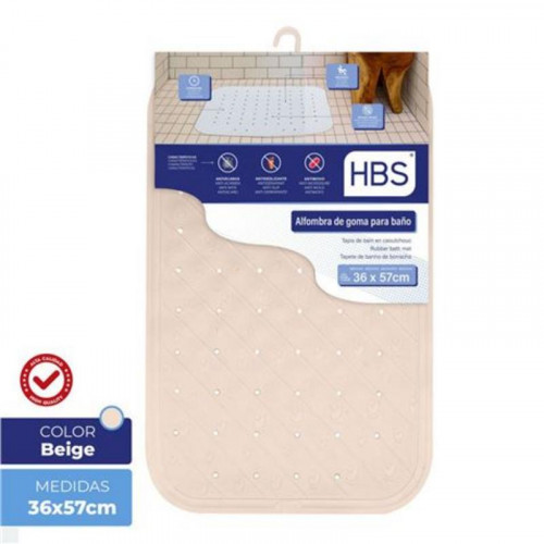 Alfombra de Goma Natural HBS Beige...