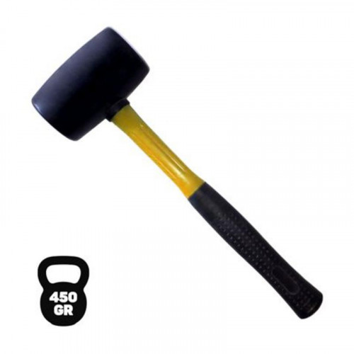 Mazo de Goma Negro 450 Gramos con...