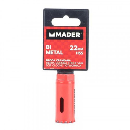 Sierra Corona Bi-Metal HSS 22mm Mader...