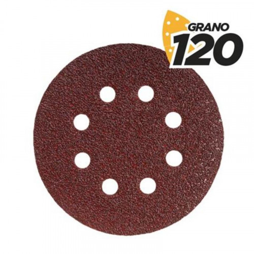 Pack 10 Lijas Circulares 125 mm Grano...