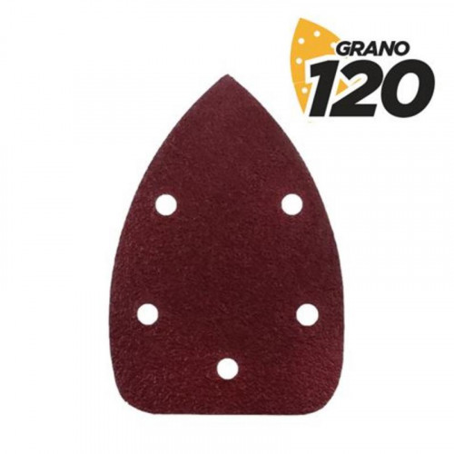 Pack 10 Lijas Triangulares Grano 120...