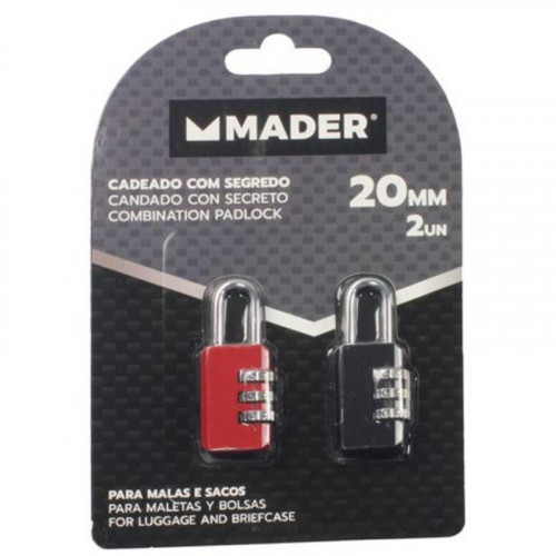 Pack de 2 Candados de Combinación...
