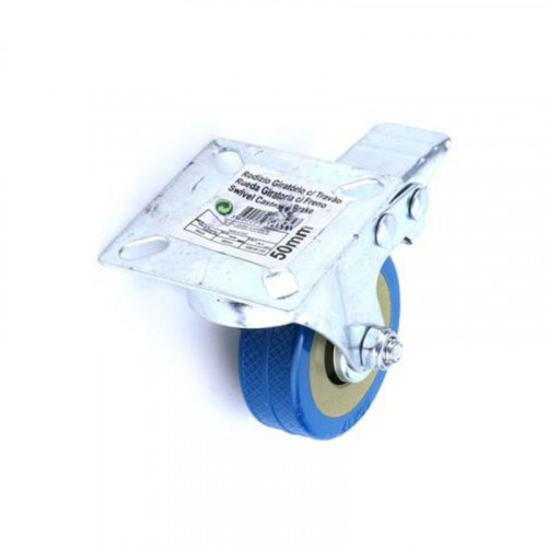 Rueda Giratoria con Freno Mader de 50 mm