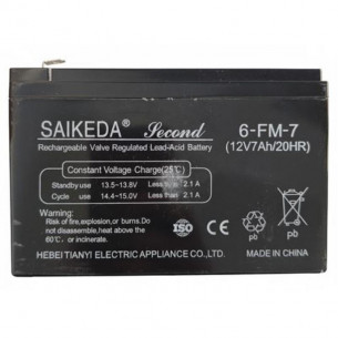 Batería 12V 7AH para Motos...