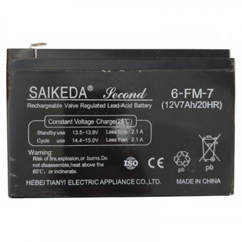 Batería 12V 7AH para Motos Infantiles...