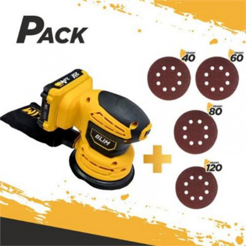 Pack Lijadora Rotoorbital Inalámbrica...