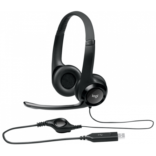Auriculares Logitech Headset H390 USB...