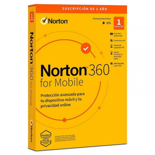 Norton 360 Mobile 1 Dispositivo 1 Año...