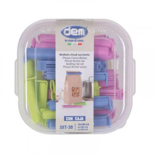 Set de 30 Pinzas Plásticas Dem SET-30...
