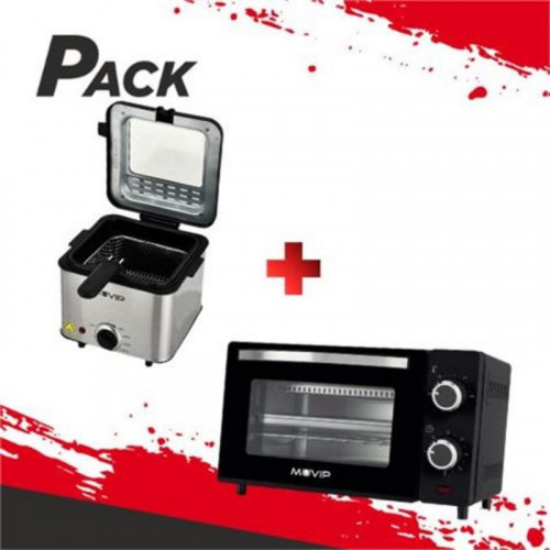 Pack Freidora 1.5 Litros 1000W y...