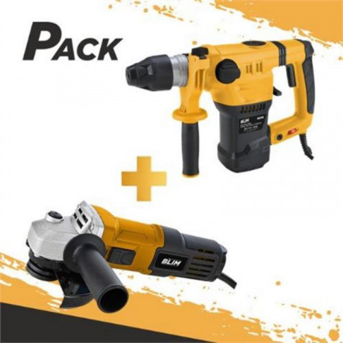 Radial 115mm 600W y Martillo SDS-Plus...