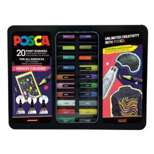 Maleta Metálica POSCA con...