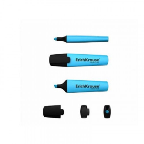 Marcador Fluorescente Azul con Punta...