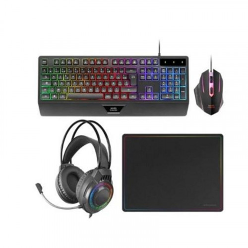 Pack Gaming Mars Gaming MCP118 4 en...
