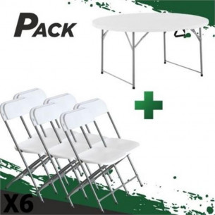 Pack Mesa Redonda Plegable...