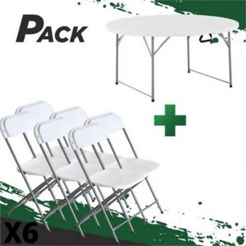 Pack Mesa Redonda Plegable Sungarden...