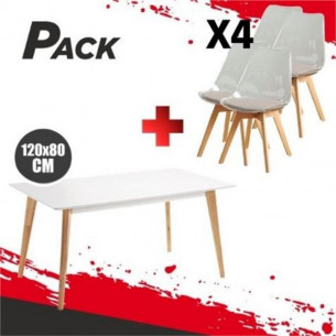 Mesa Design D900 Blanca de...