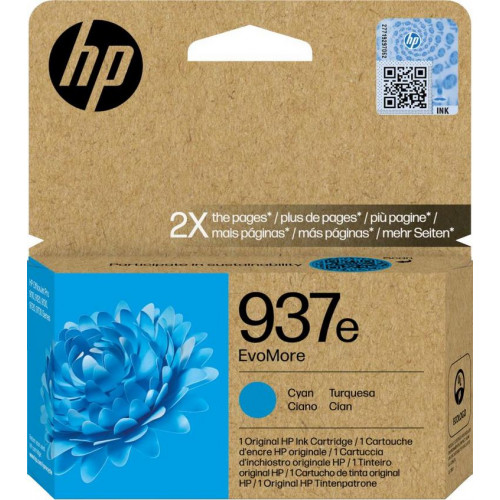 Tinta HP nº 937E Cian para OfficeJet...