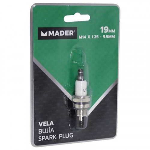 Bujía Estándar Mader 19mm x M14-9.5mm...
