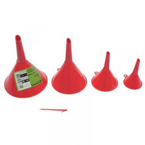 Juego de 4 Embudos de Plástico Saurium