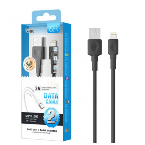 Cable Iser para iPhone de 3A USB 2.0...