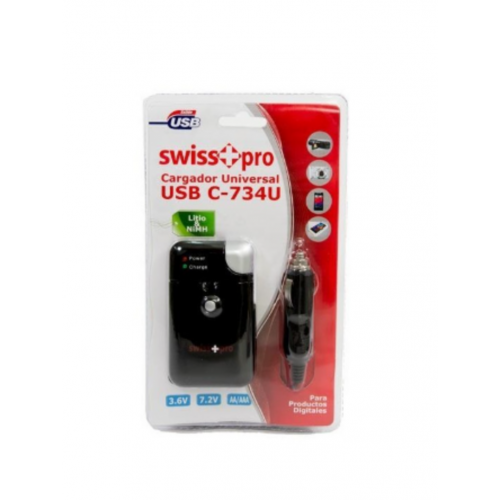 Cargador Universal Swiss+Go 3.6V/7.2V...