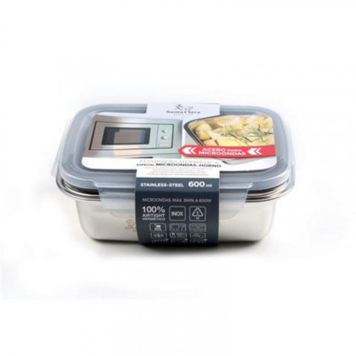 Fiambrera Rectangular de Acero...