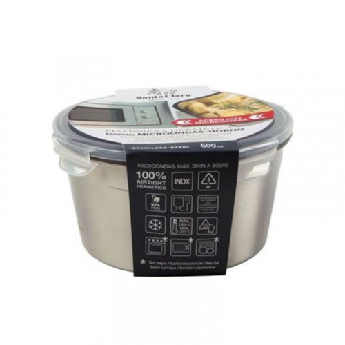 Fiambrera Redonda de Acero Inoxidable...