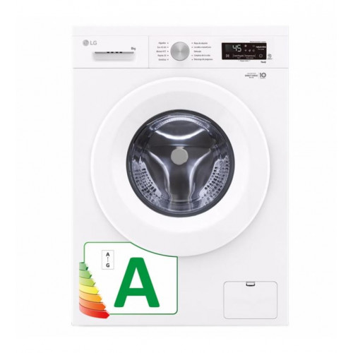 Lavadora LG F4X1008NWH Clase A - 8 Kg...