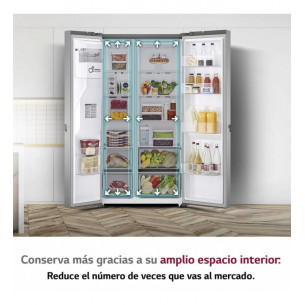 Frigorífico LG GSLV71PZTD... 2