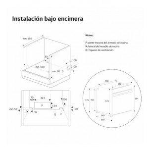 Horno LG WSED7613S... 2